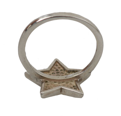 Nialaya Damen-Ring, Silber, klarer Zirkonia, Stern, 925