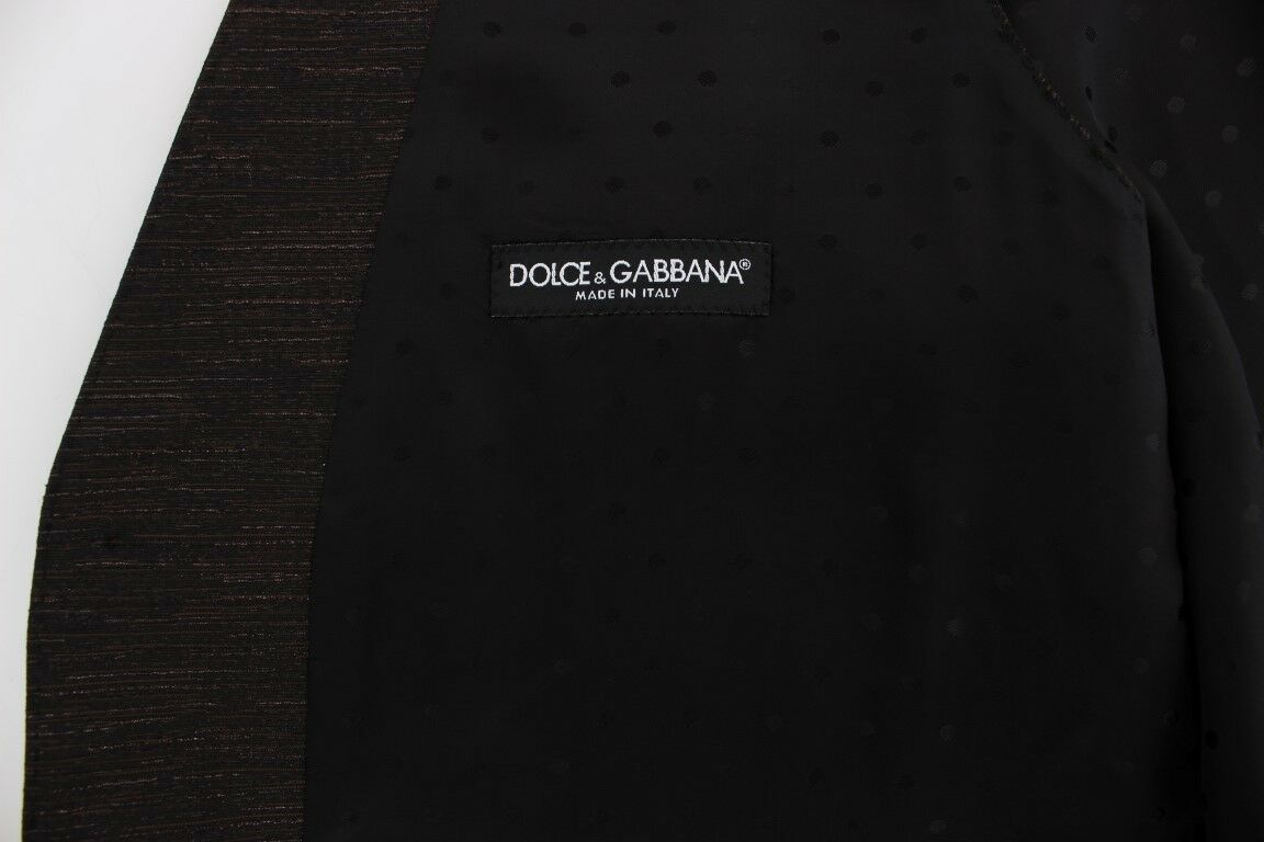 Dolce &amp; Gabbana – Schwarze Weste aus Wolle mit Logo