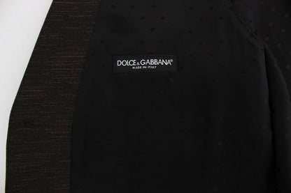 Dolce &amp; Gabbana – Schwarze Weste aus Wolle mit Logo