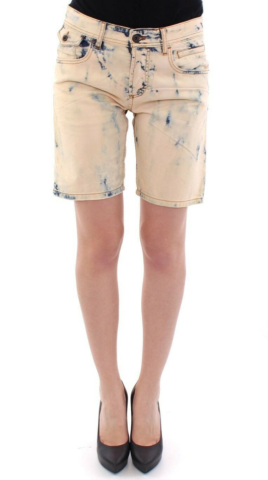Dolce &amp; Gabbana Blaue Jeans-Shorts aus gewaschener Baumwolle