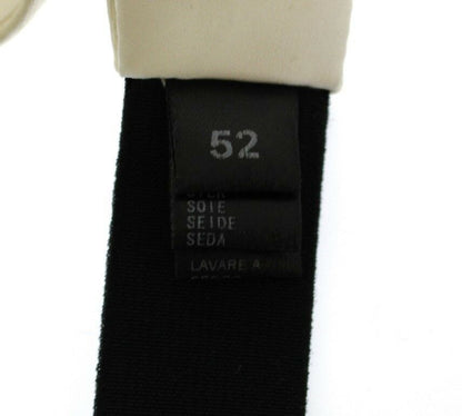 Dolce &amp; Gabbana – Weißer Taillen-Kummerbund aus Seide