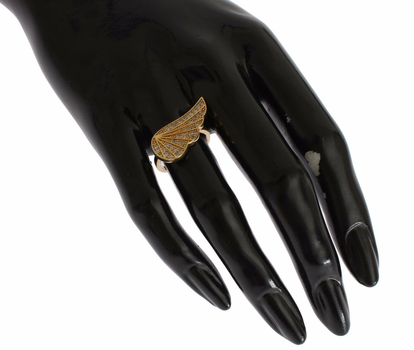 خاتم نيالايا نسائي أصلي من الفضة عيار 925 مرصع بحجر الزركونيا المكعب الشفاف