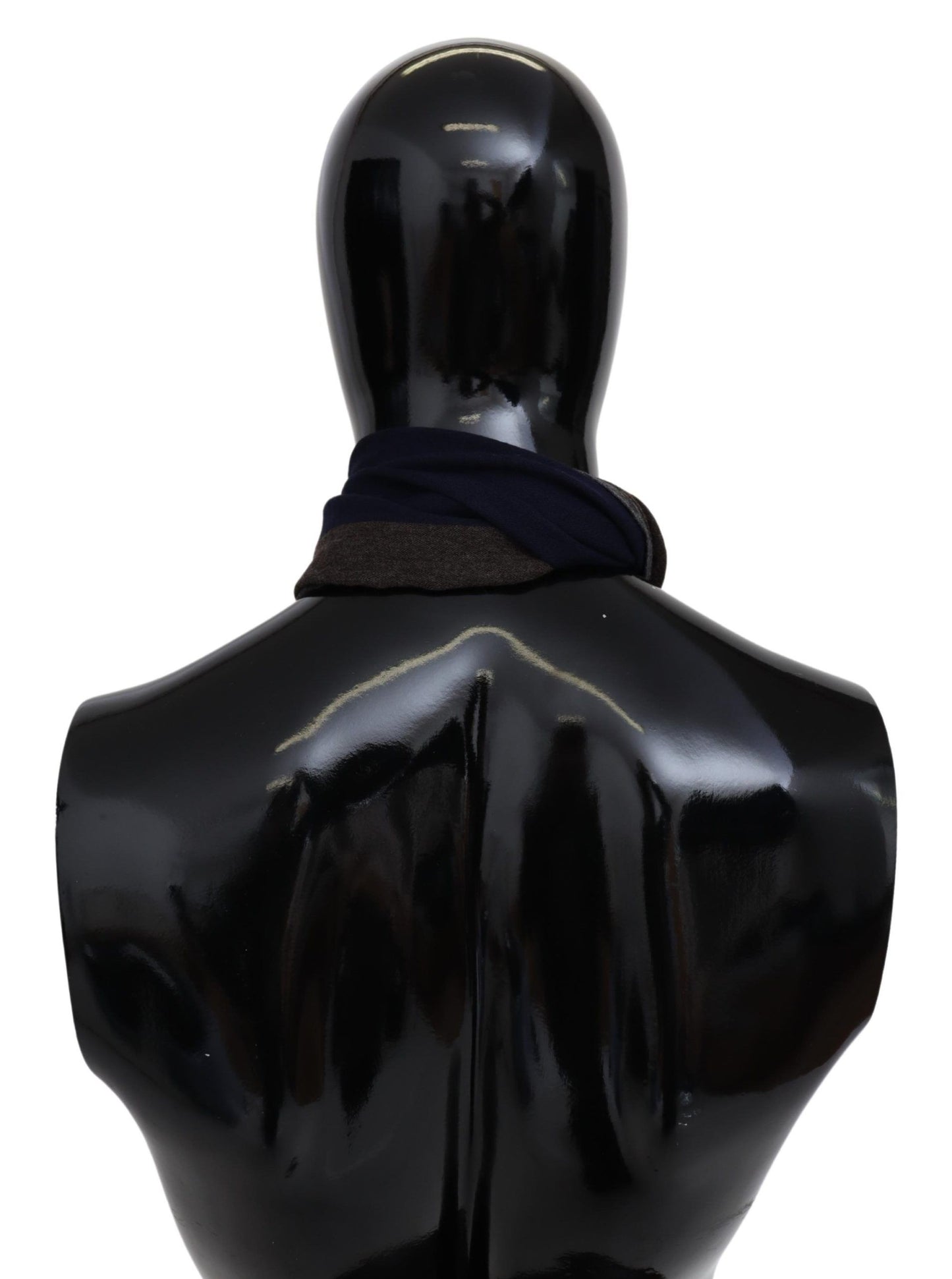 Missoni – Mehrfarbig gestreifter Unisex-Wickelschal aus Wolle mit Fransen