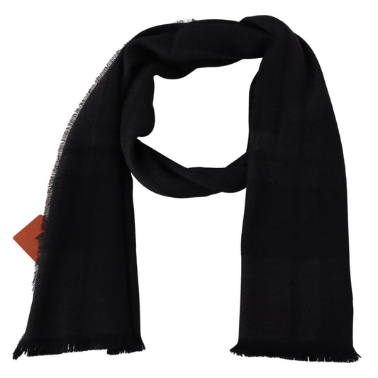 Missoni – Schwarzer Unisex-Halswickelschal aus 100 % Wolle