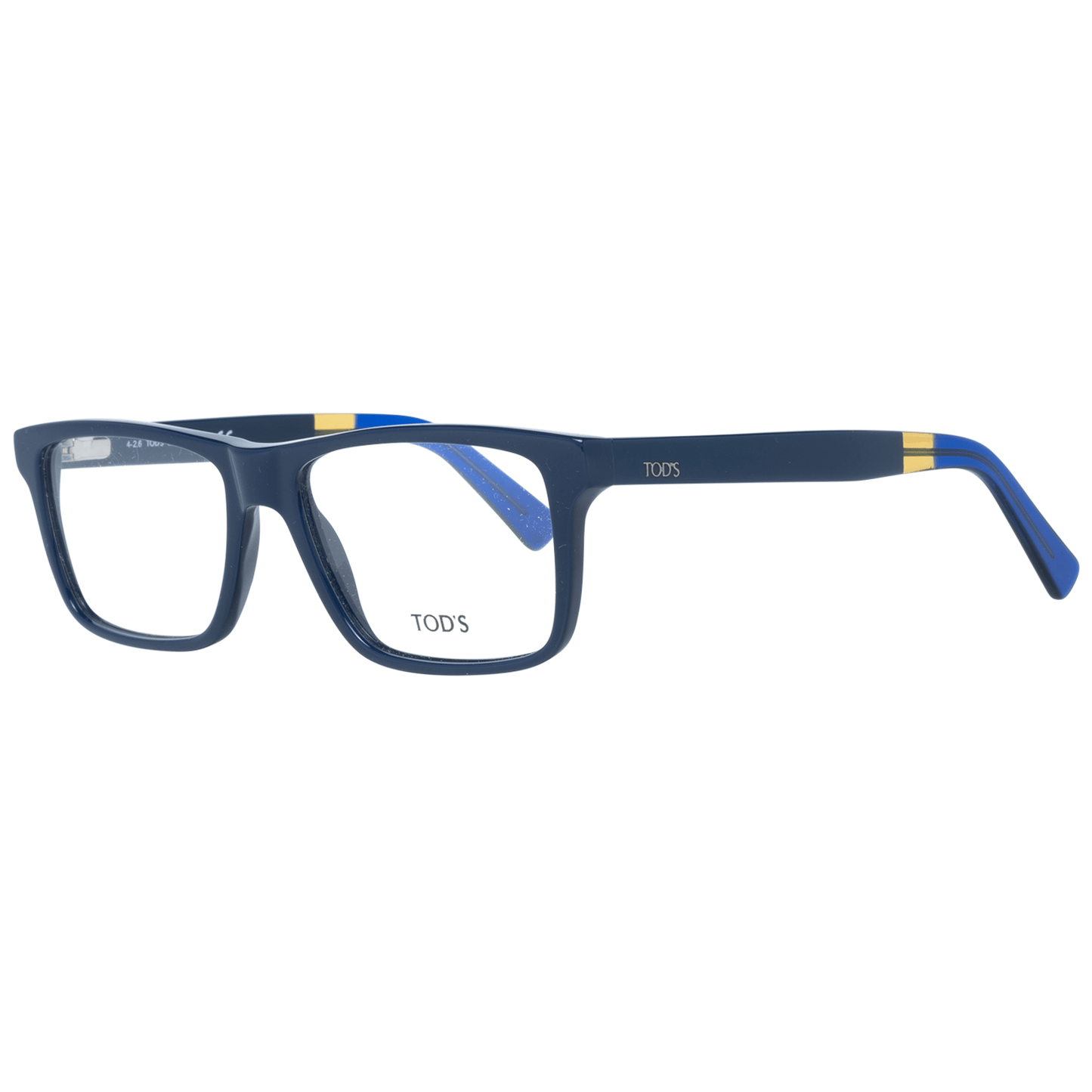Tod's Chic Blaue Rechteckige Herrenbrille