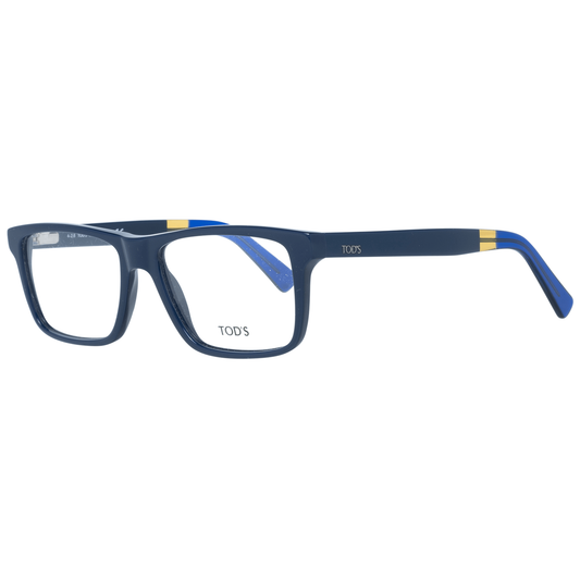 Tod's Chic Blaue Rechteckige Herrenbrille
