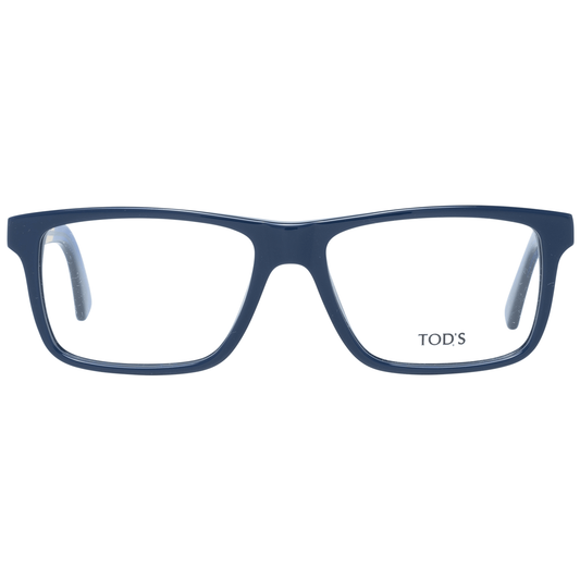 Tod's Chic Blaue Rechteckige Herrenbrille