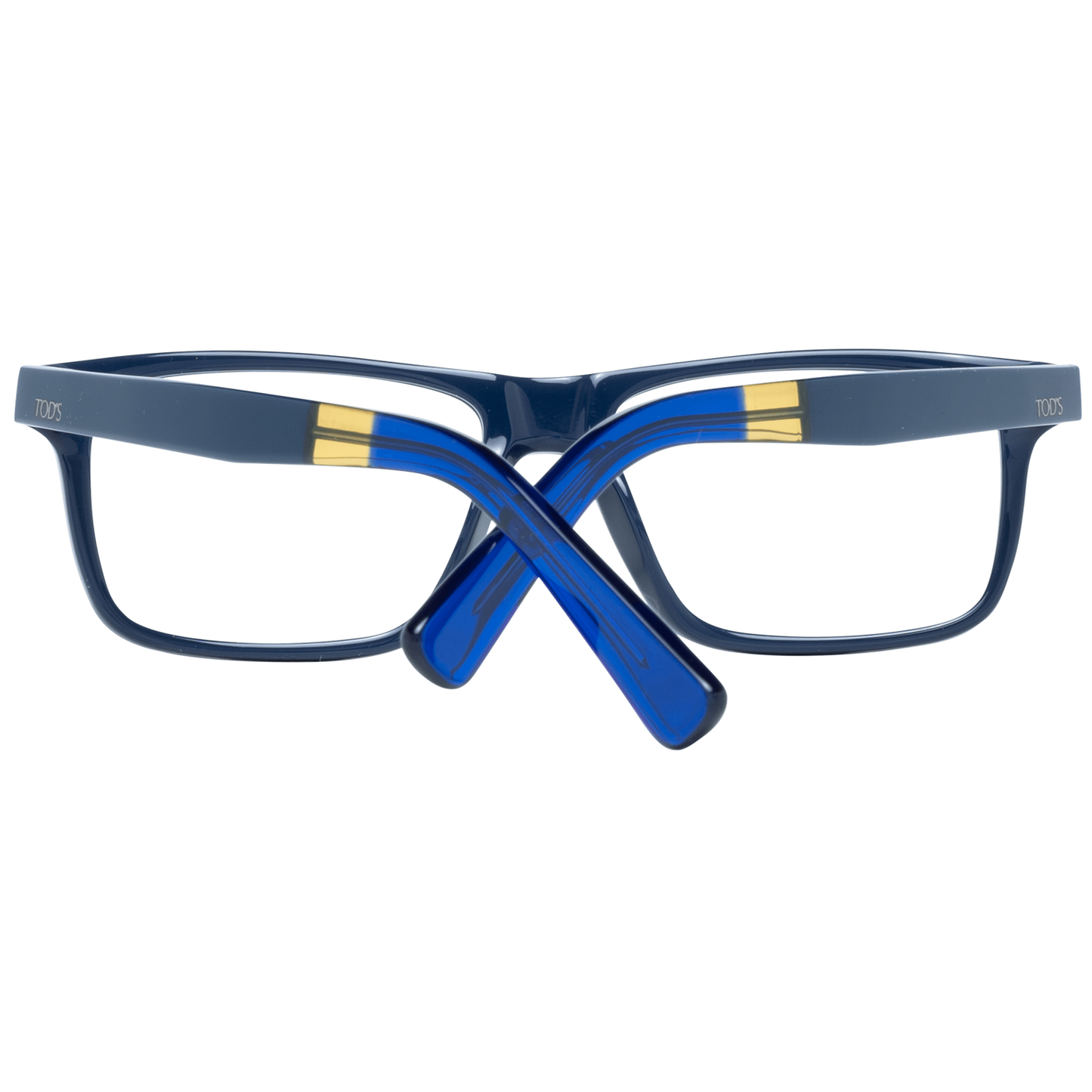 Tod's Chic Blaue Rechteckige Herrenbrille