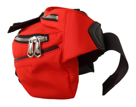 Elegante große Gürteltasche von Givenchy in Rot und Schwarz