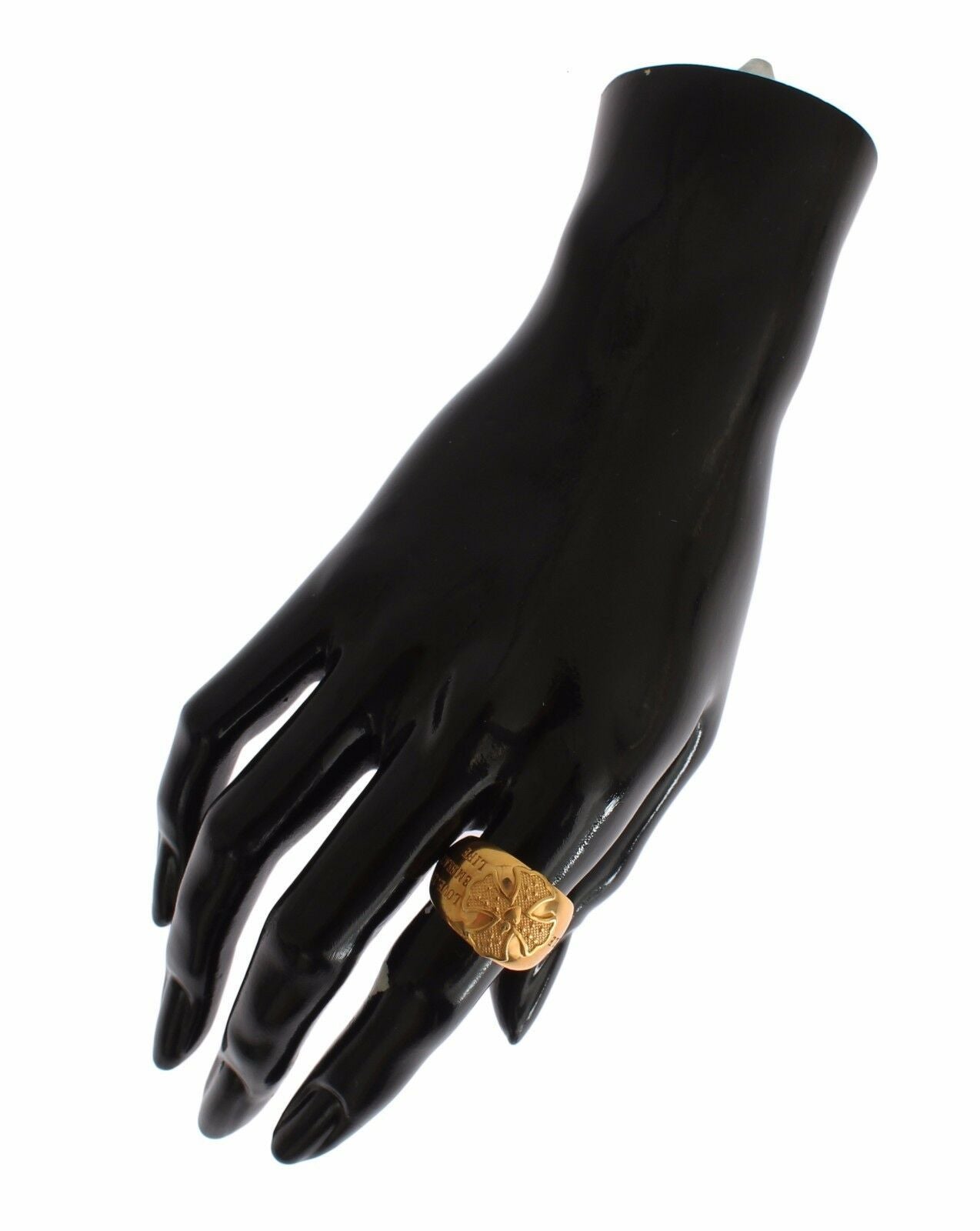 Nialaya Damenring aus vergoldetem 925er Silber