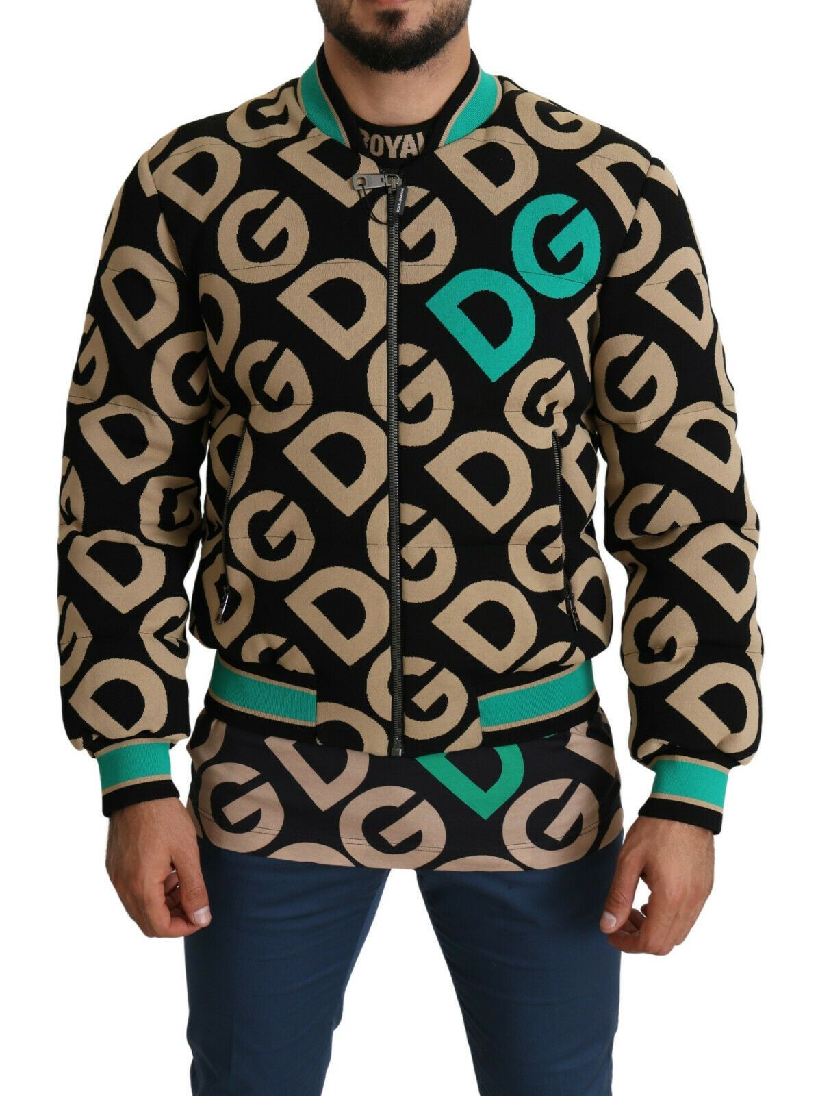 Dolce &amp; Gabbana – Mehrfarbige DGMILLENNIALS-Jacke mit Logo-Print