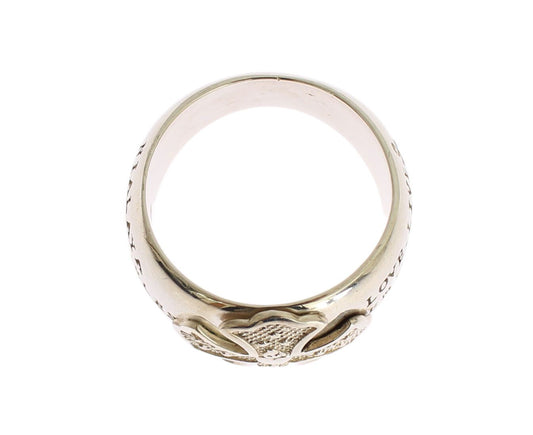 Nialaya Silberkreuz Damenring aus 925er Sterlingsilber