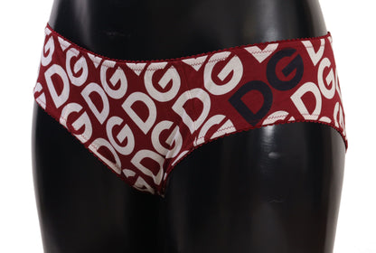 Dolce &amp; Gabbana Slip mit mehrfarbigem DG-Logo-Print