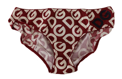 Dolce &amp; Gabbana Slip mit mehrfarbigem DG-Logo-Print