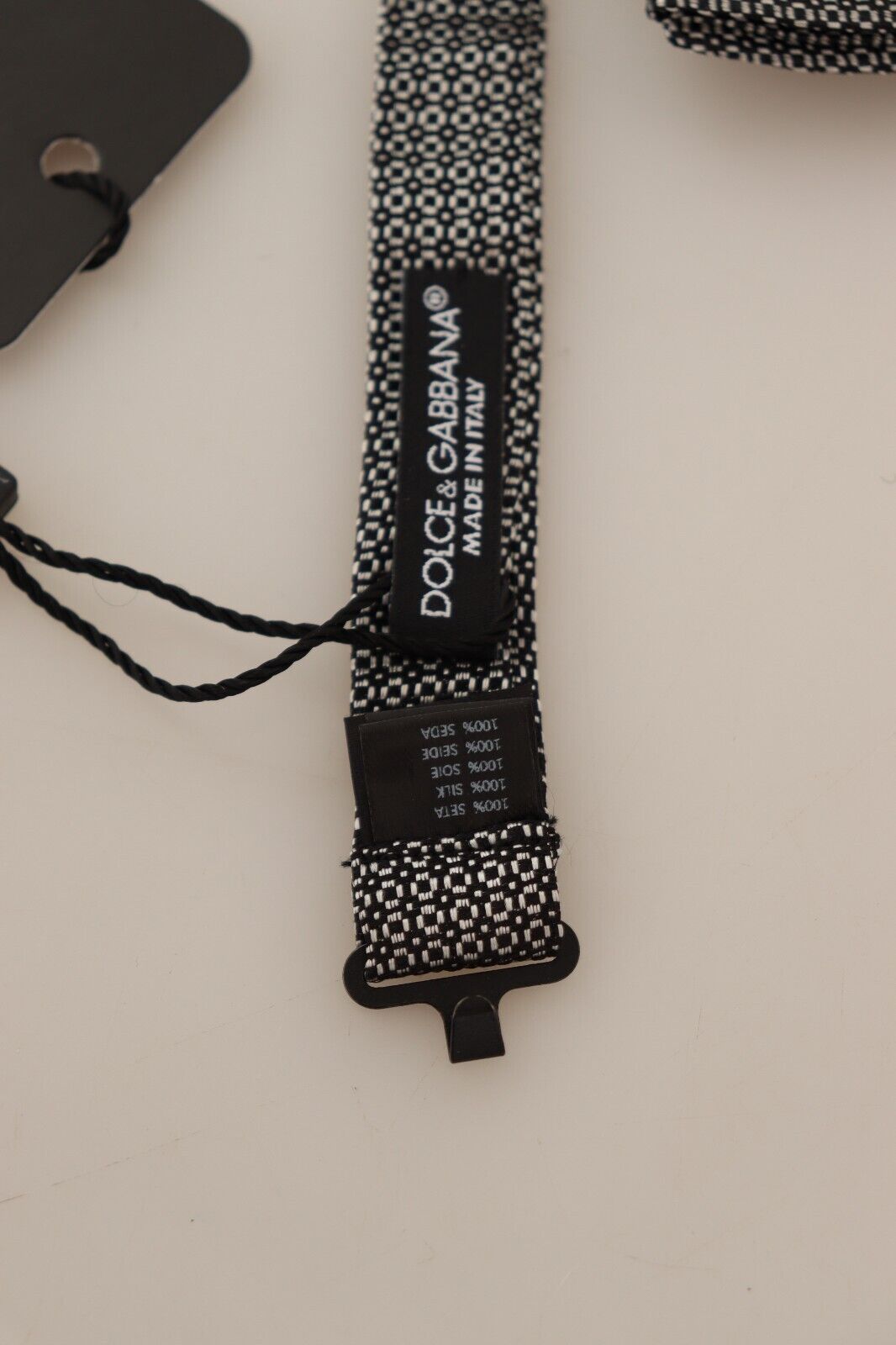 Dolce &amp; Gabbana – Mehrfarbig gemusterte, verstellbare Papillon-Fliege