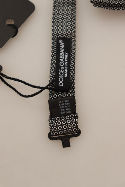 Dolce &amp; Gabbana – Mehrfarbig gemusterte, verstellbare Papillon-Fliege