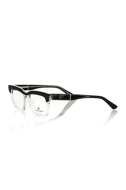 Frankie Morello Schwarze Acetat-Herrenbrille