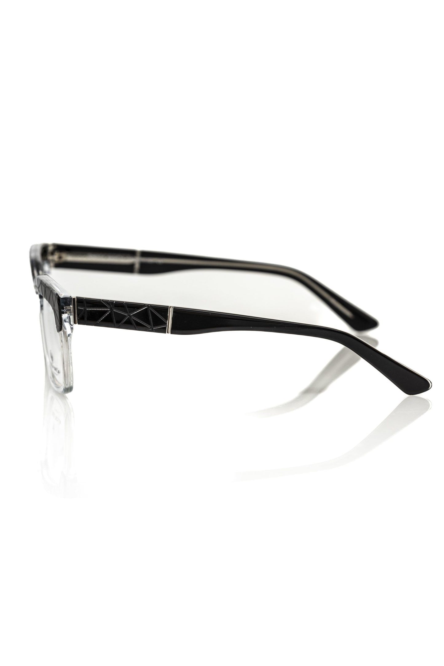 Frankie Morello Schwarze Acetat-Herrenbrille
