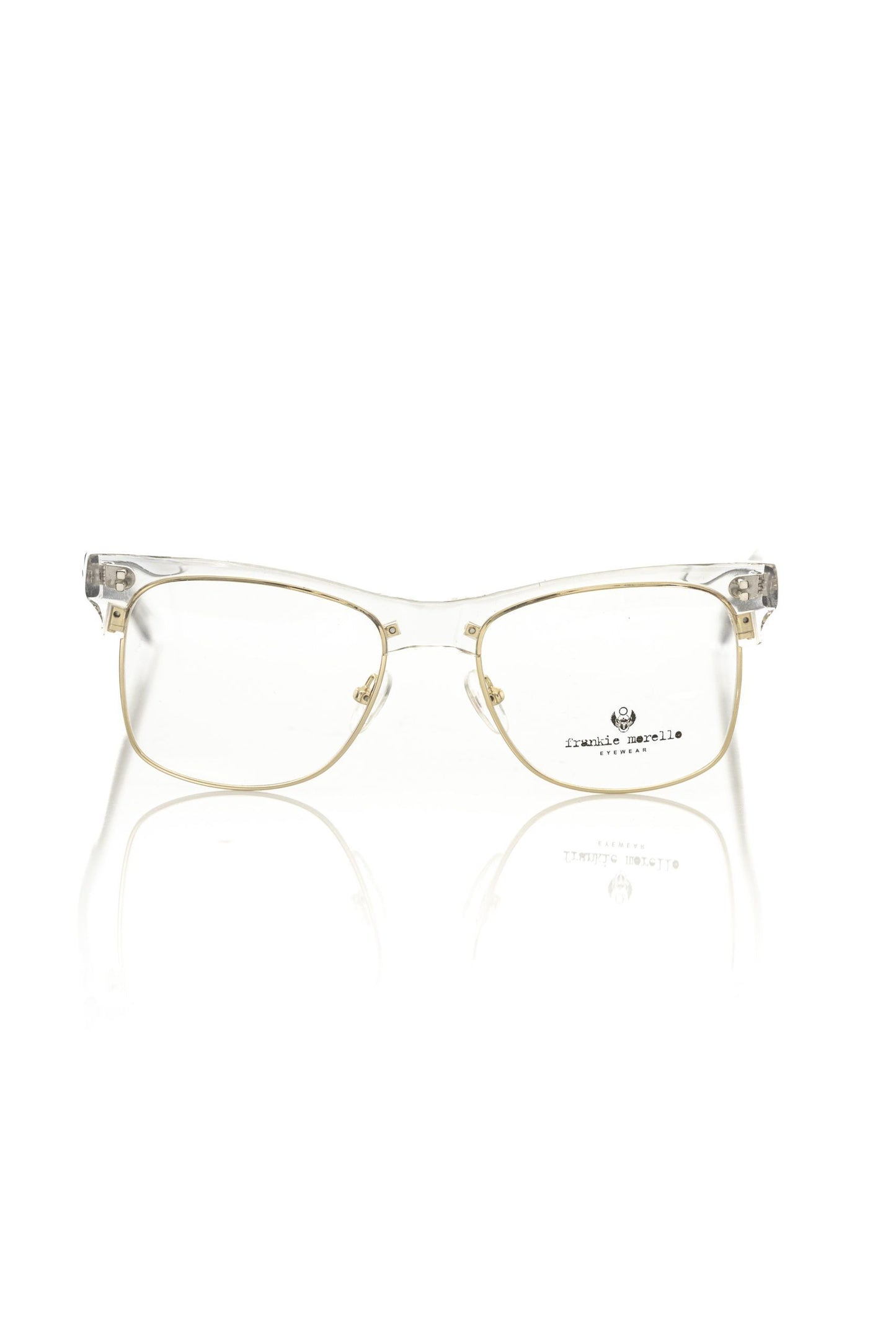 Frankie Morello Gold Metallic Fiber Herrenbrille