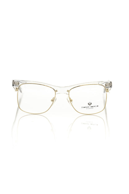 Frankie Morello Gold Metallic Fiber Herrenbrille