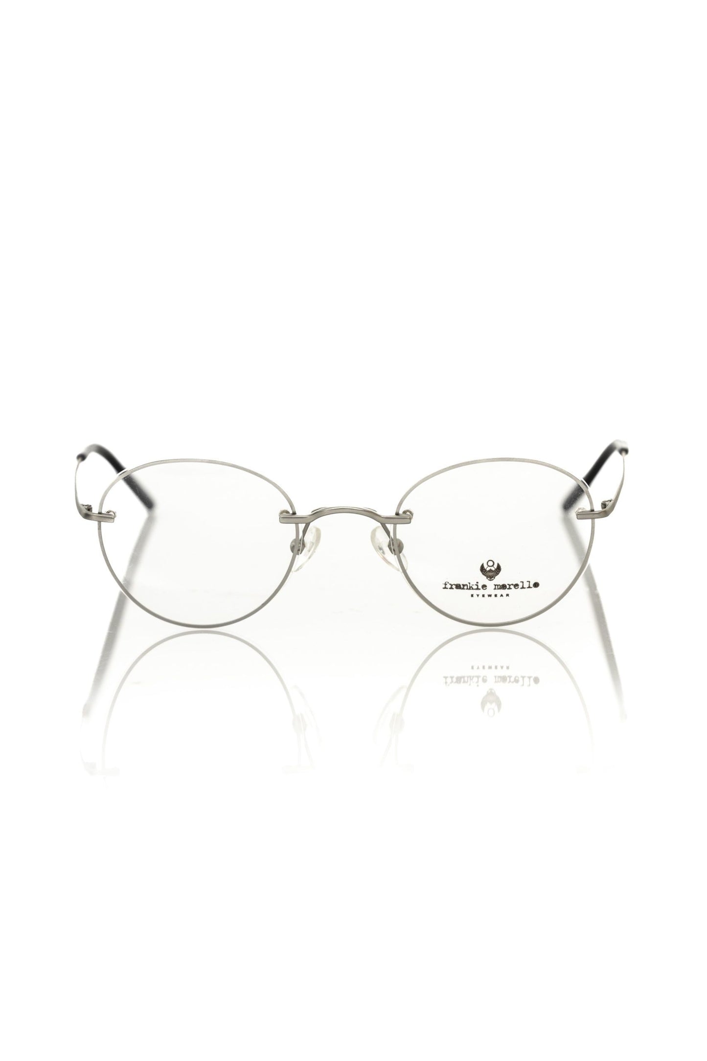 Frankie Morello Silber Metallic Herrenbrille
