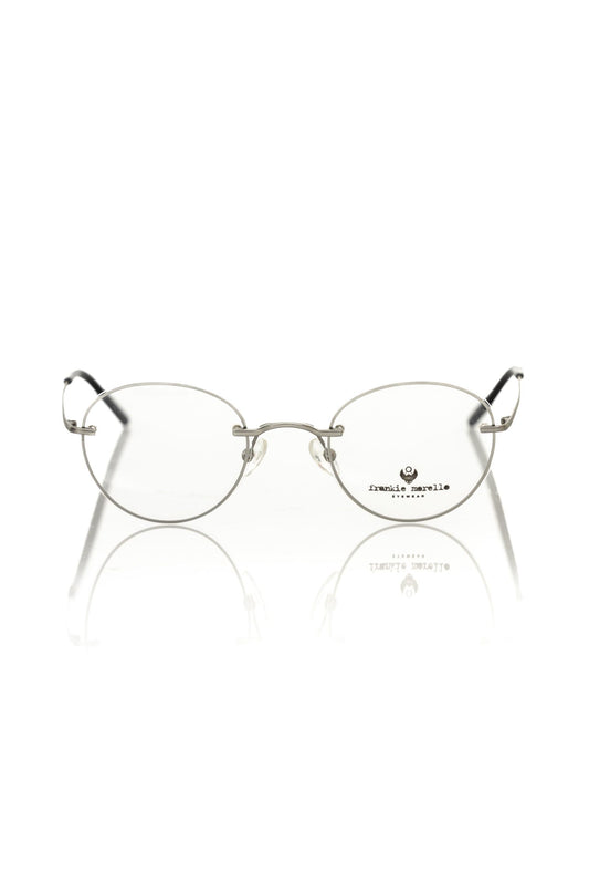 Frankie Morello Silber Metallic Herrenbrille