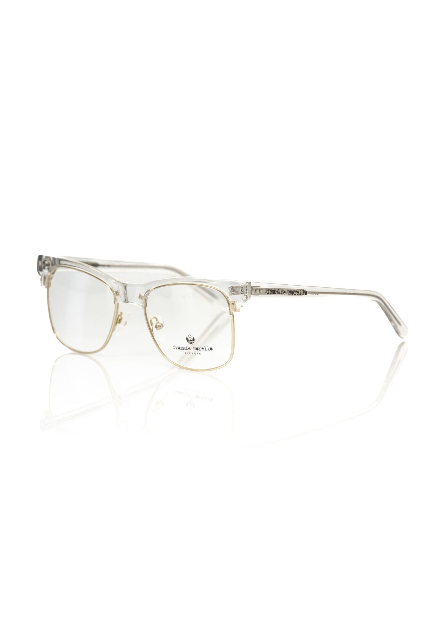 Frankie Morello Gold Metallic Fiber Herrenbrille