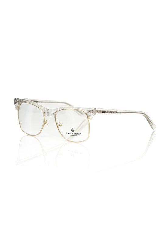 Frankie Morello Gold Metallic Fiber Herrenbrille