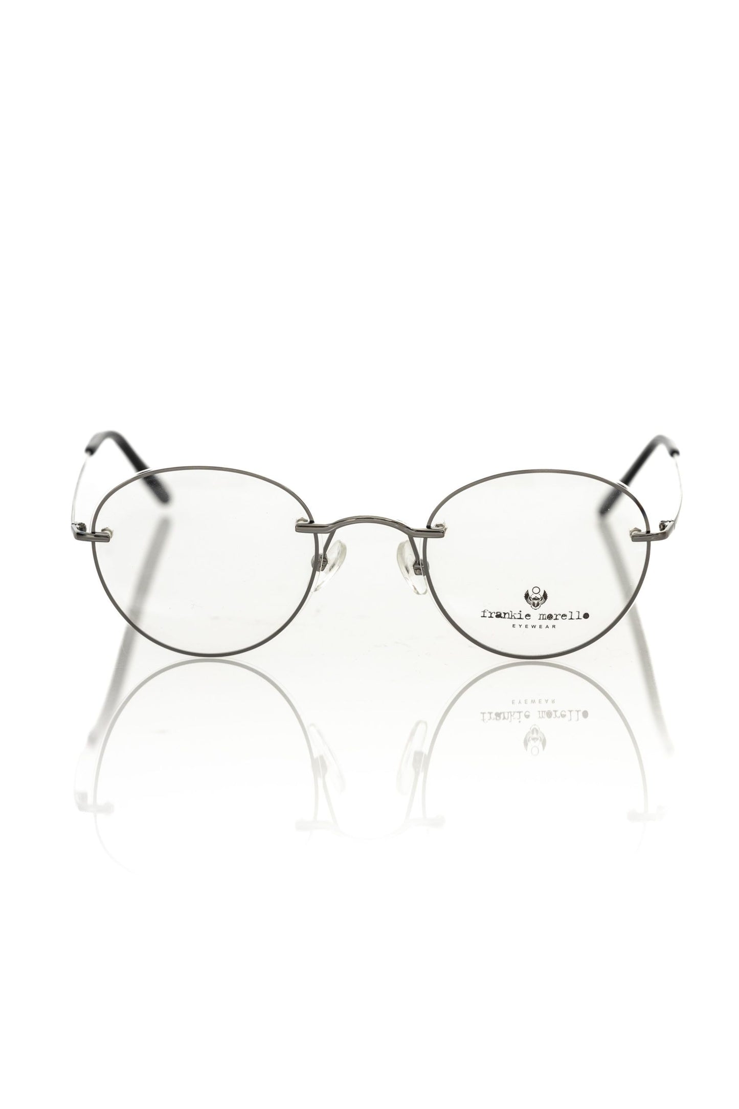 Frankie Morello Grau Metallic Herrenbrille