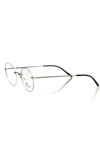 Frankie Morello Silber Metallic Herrenbrille