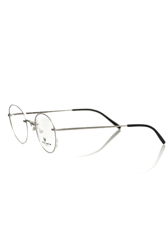 Frankie Morello Silber Metallic Herrenbrille