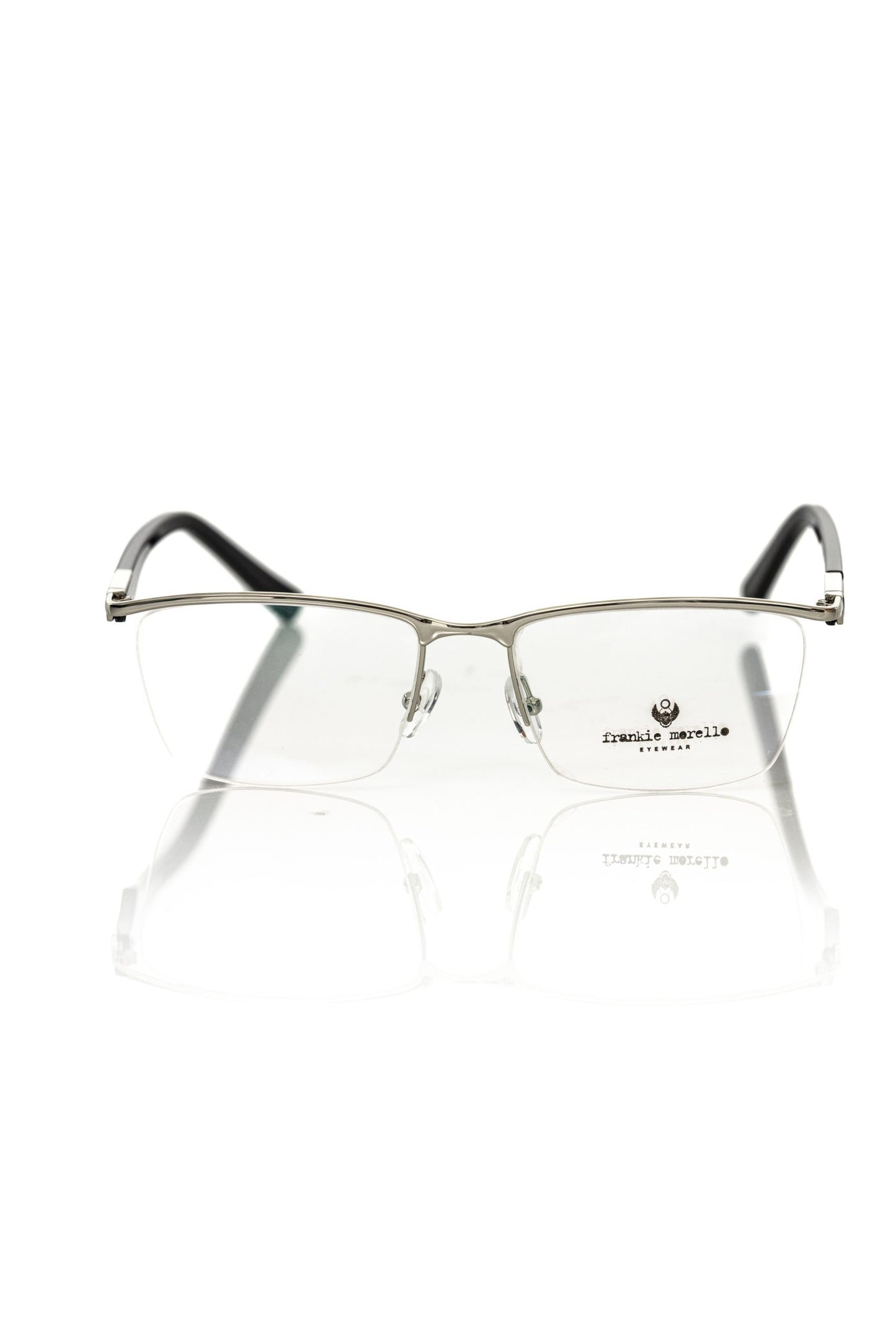 Frankie Morello Schwarz Metallic Herrenbrille