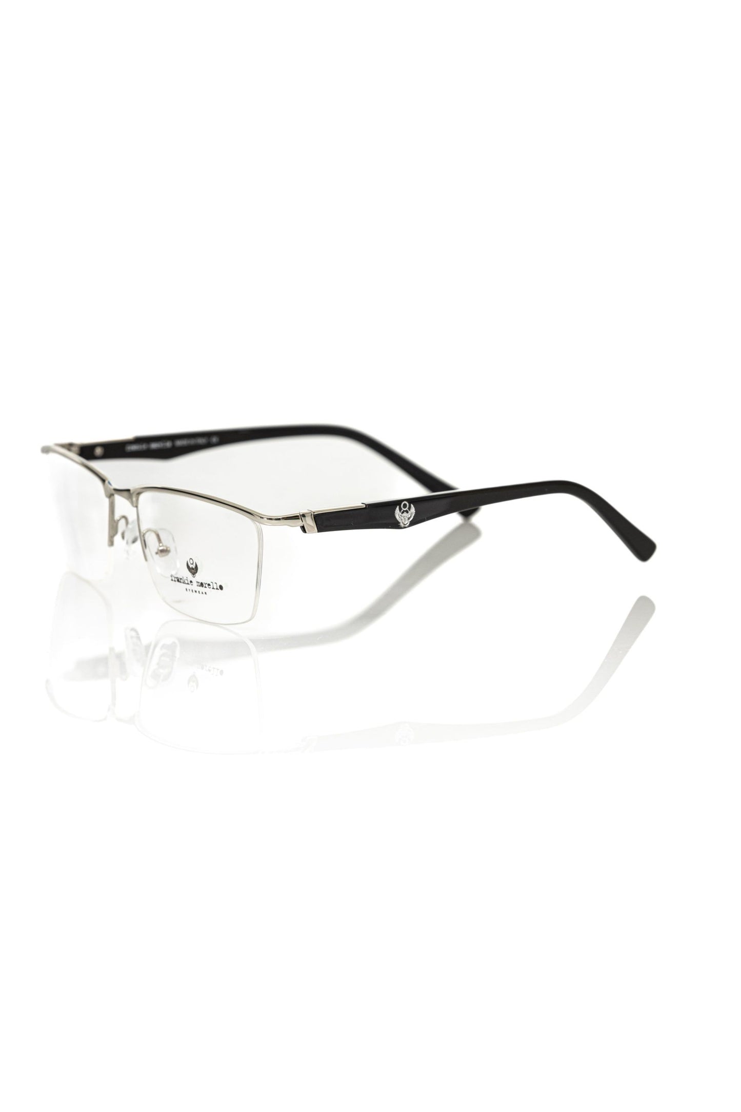Frankie Morello Schwarz Metallic Herrenbrille