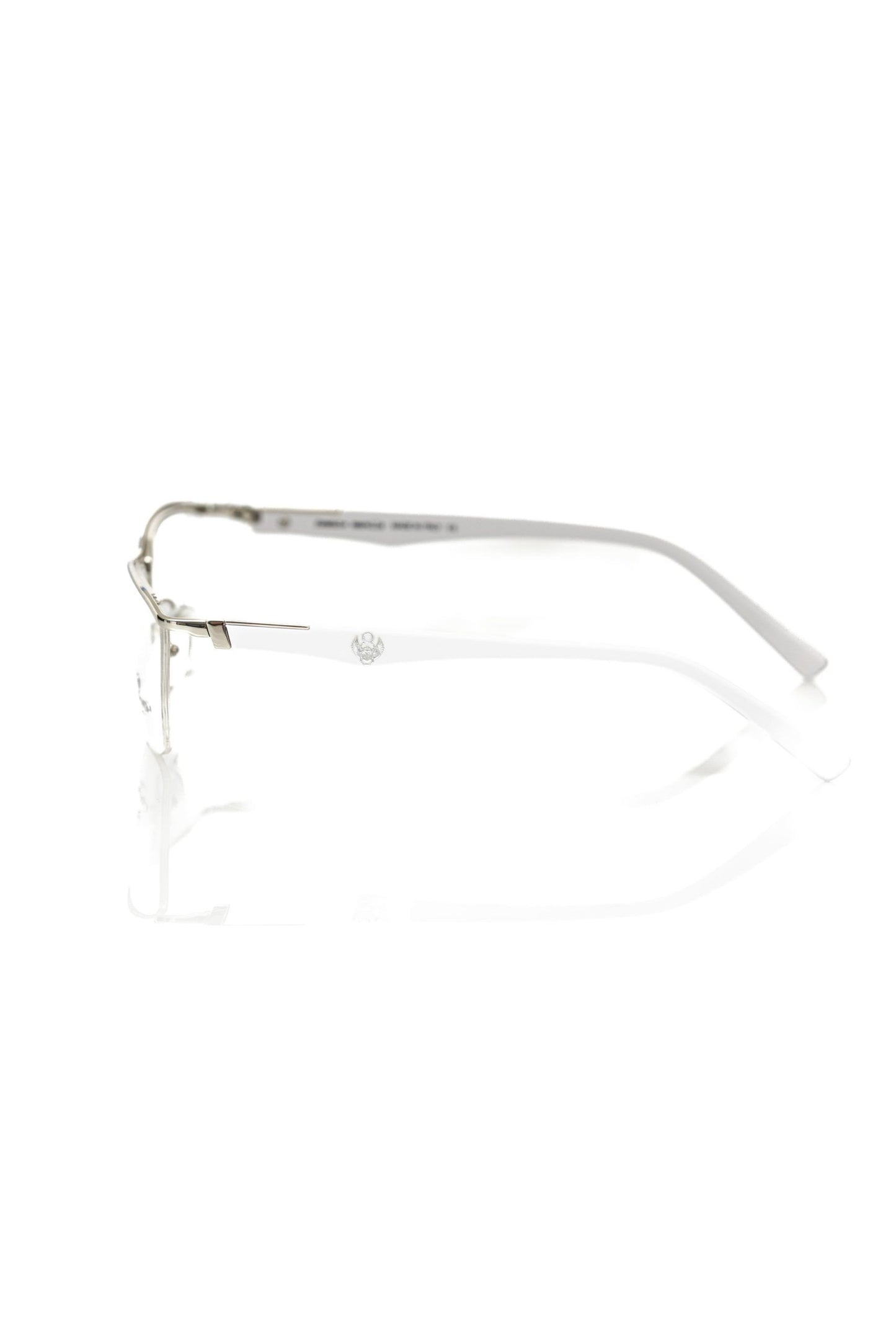 Frankie Morello Silber Metallic Herrenbrille