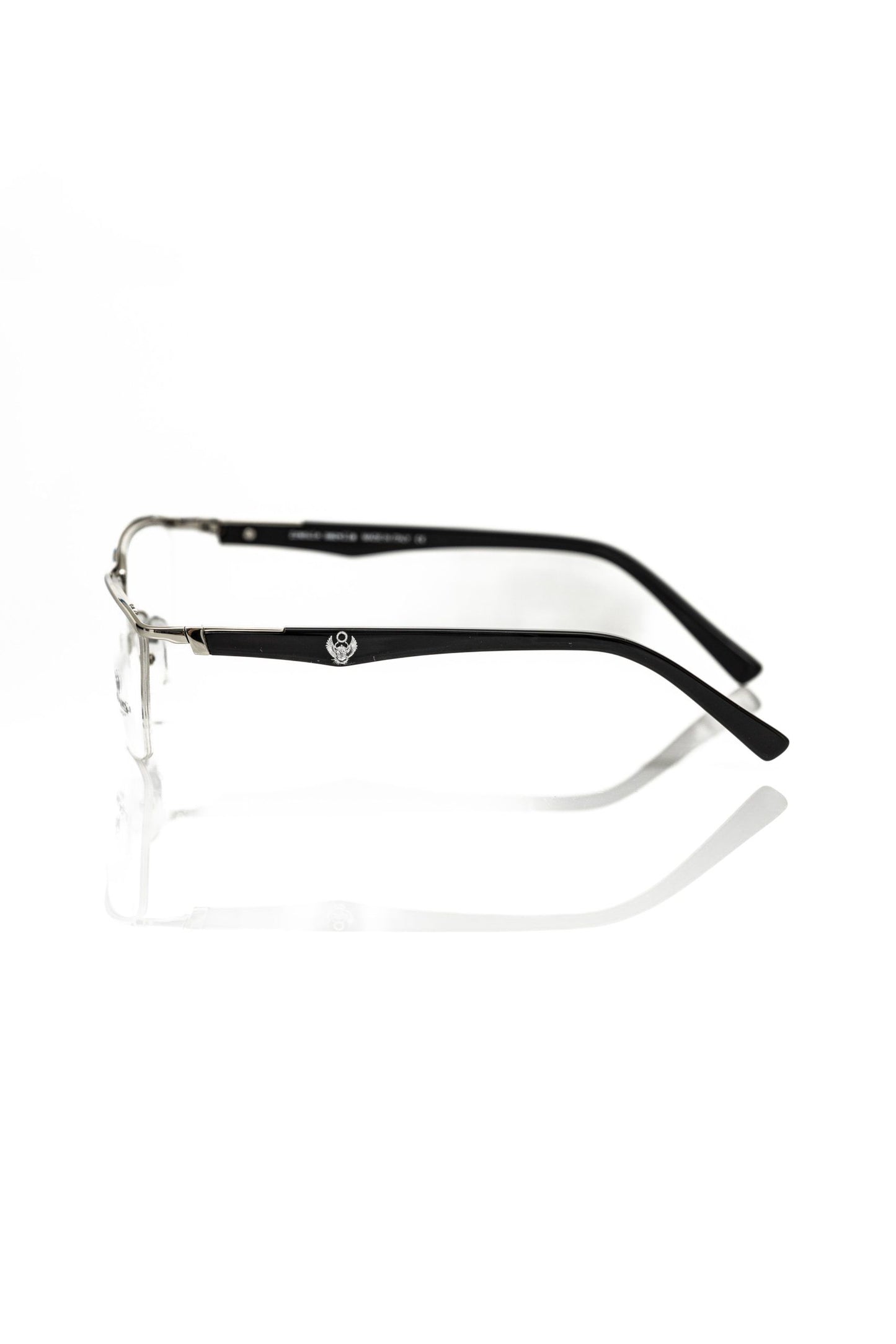 Frankie Morello Schwarz Metallic Herrenbrille