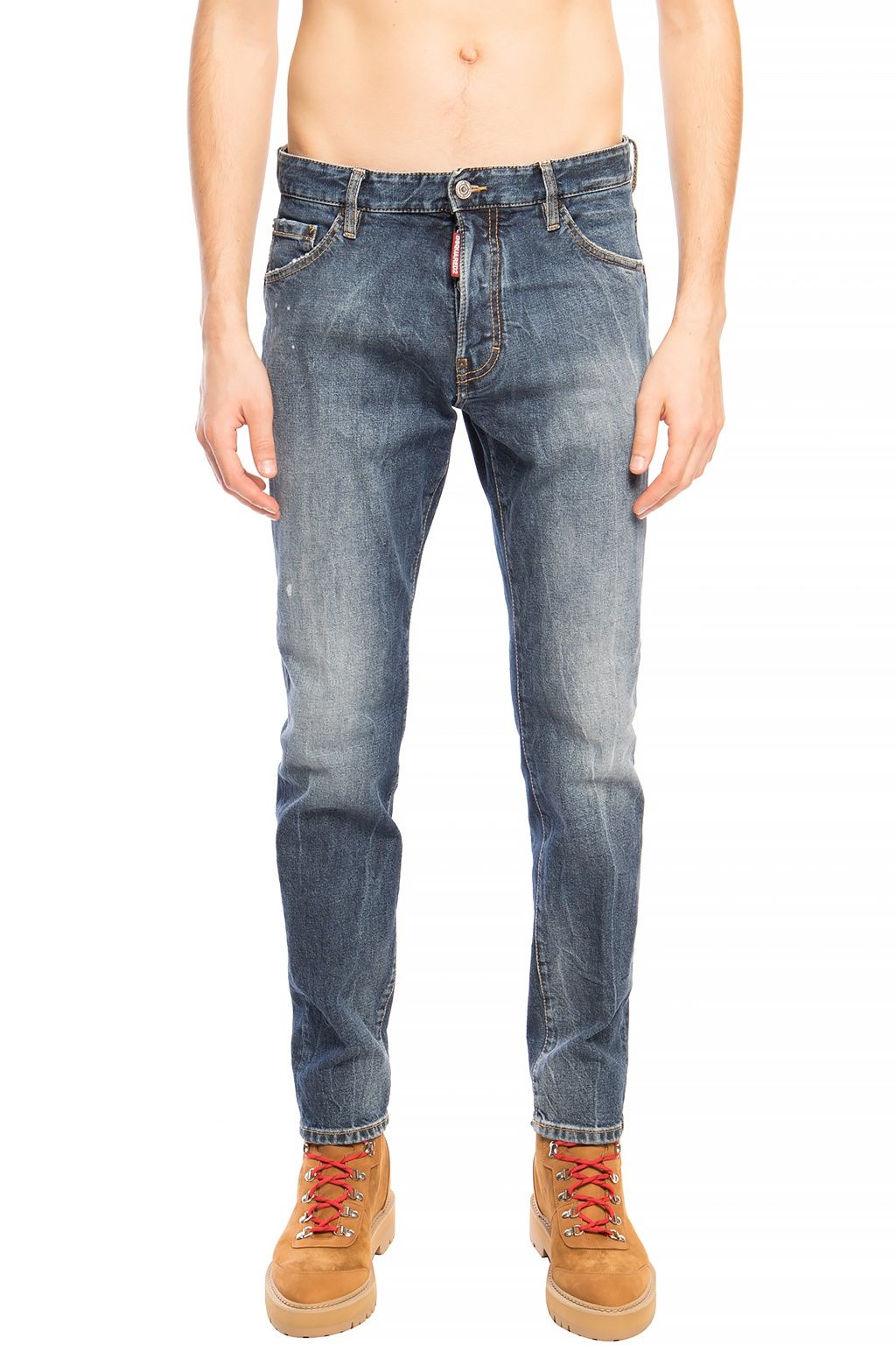 Dsquared² Blaue Baumwolljeans für Herren