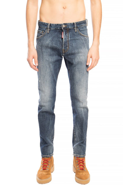 Dsquared² Blaue Baumwolljeans für Herren