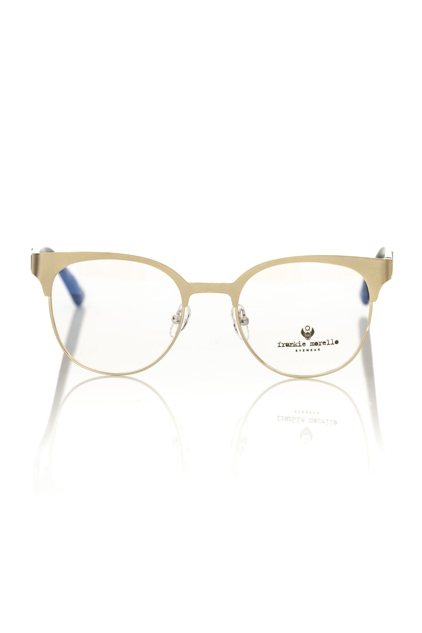 Frankie Morello Damenbrille aus goldenem Acetat