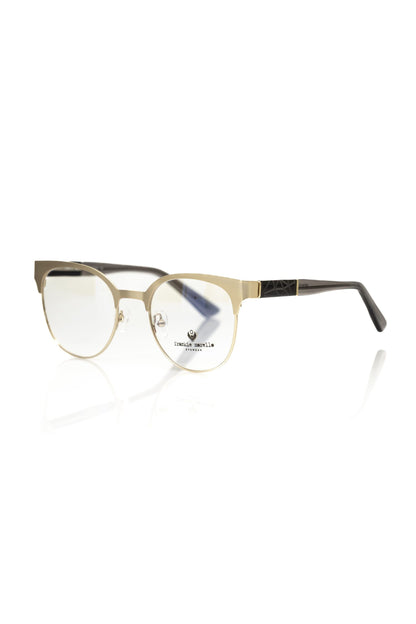Frankie Morello Damenbrille aus goldenem Acetat