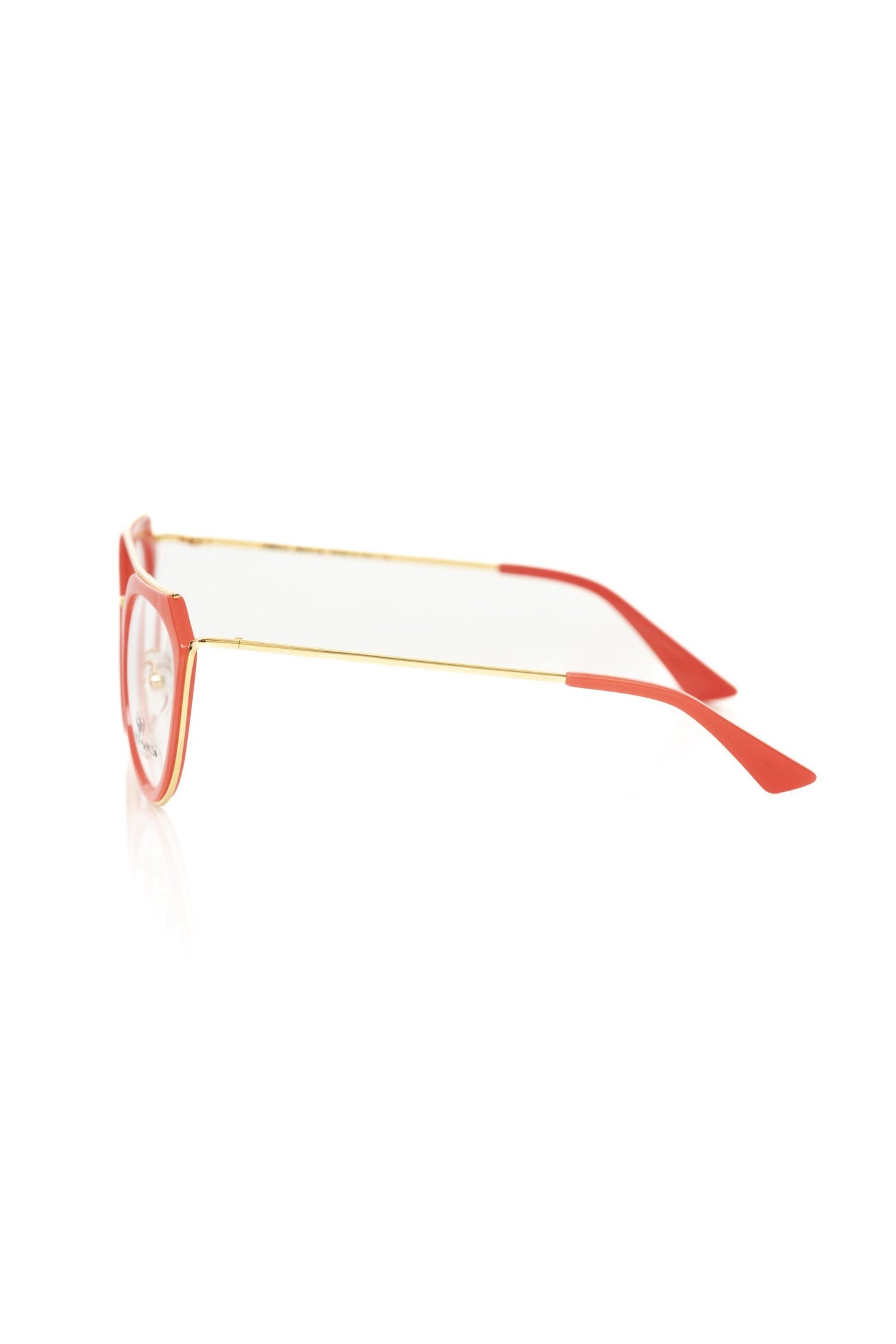 Frankie Morello Rote Acetat-Damenbrille