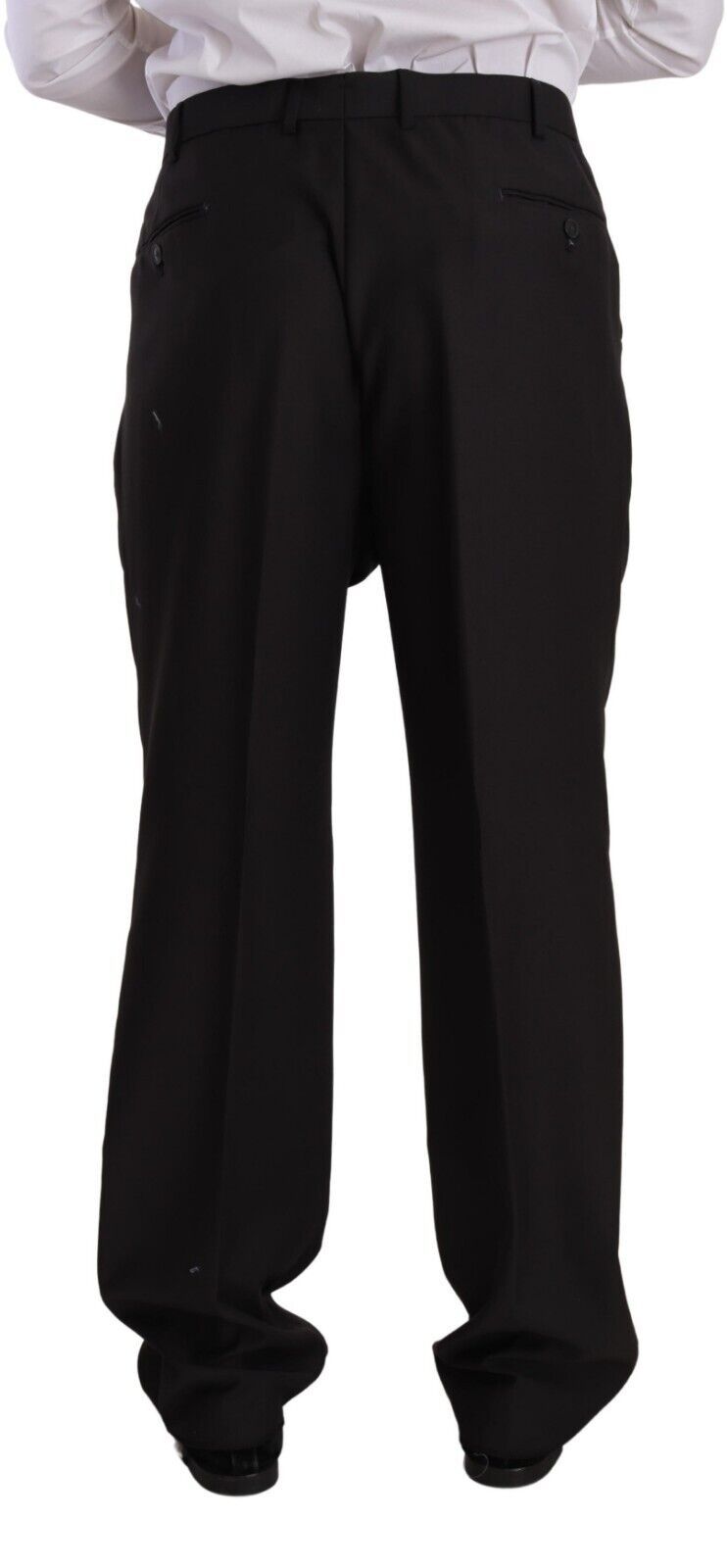 Domenico Tagliente – Grauer, einreihiger Anzug aus Polyester