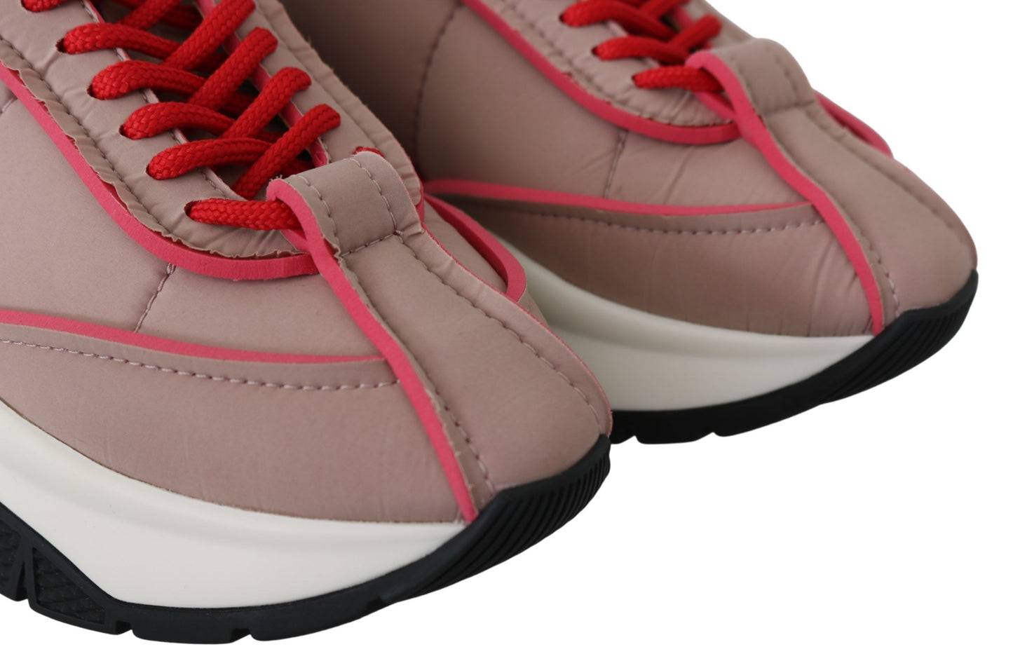Jimmy Choo – Schicke, gepolsterte Sneakers in Ballettrosa