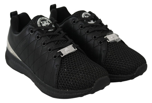 Plein Sport – Exquisite schwarze Runner-Sneaker „Gisella“
