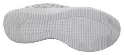 Plein Sport Silver Gleam Runner Joice Sneakers