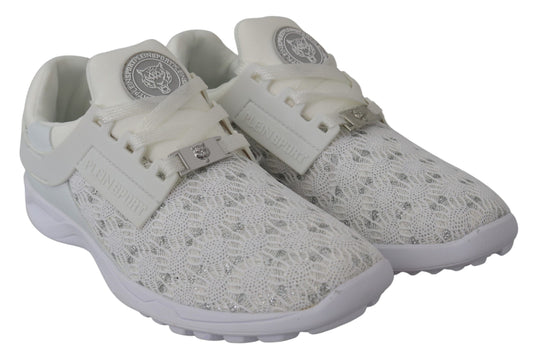 حذاء رياضي Plein Sport Sleek White Runner Beth Sport