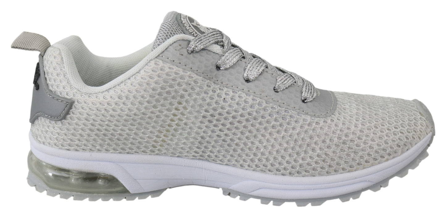 Plein Sport Glamorous Silber Gretel Sport Sneakers