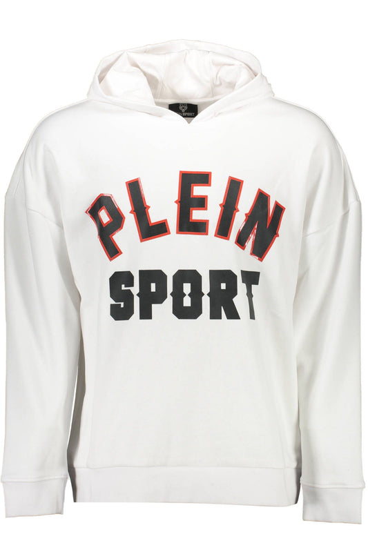 Plein Sport Weißer Baumwollpullover für Herren