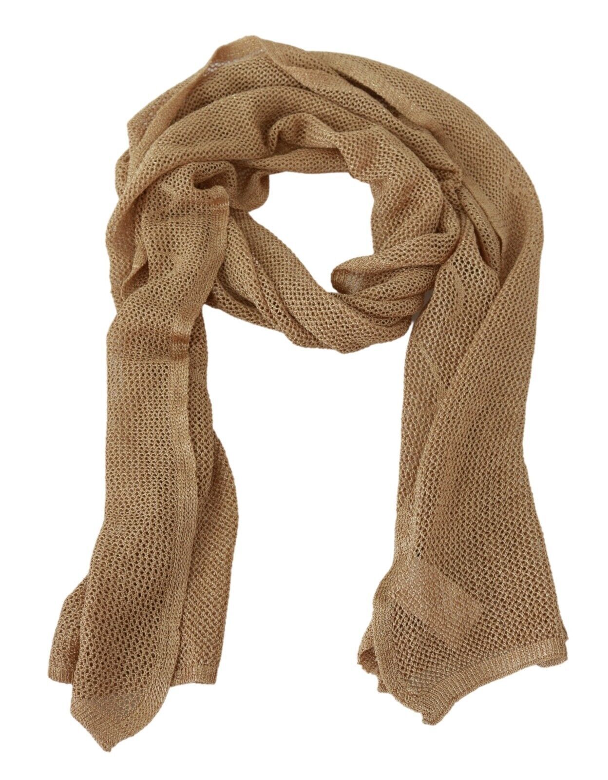 GF Ferre Brauner Halswickel Winterschal Foulard Schal