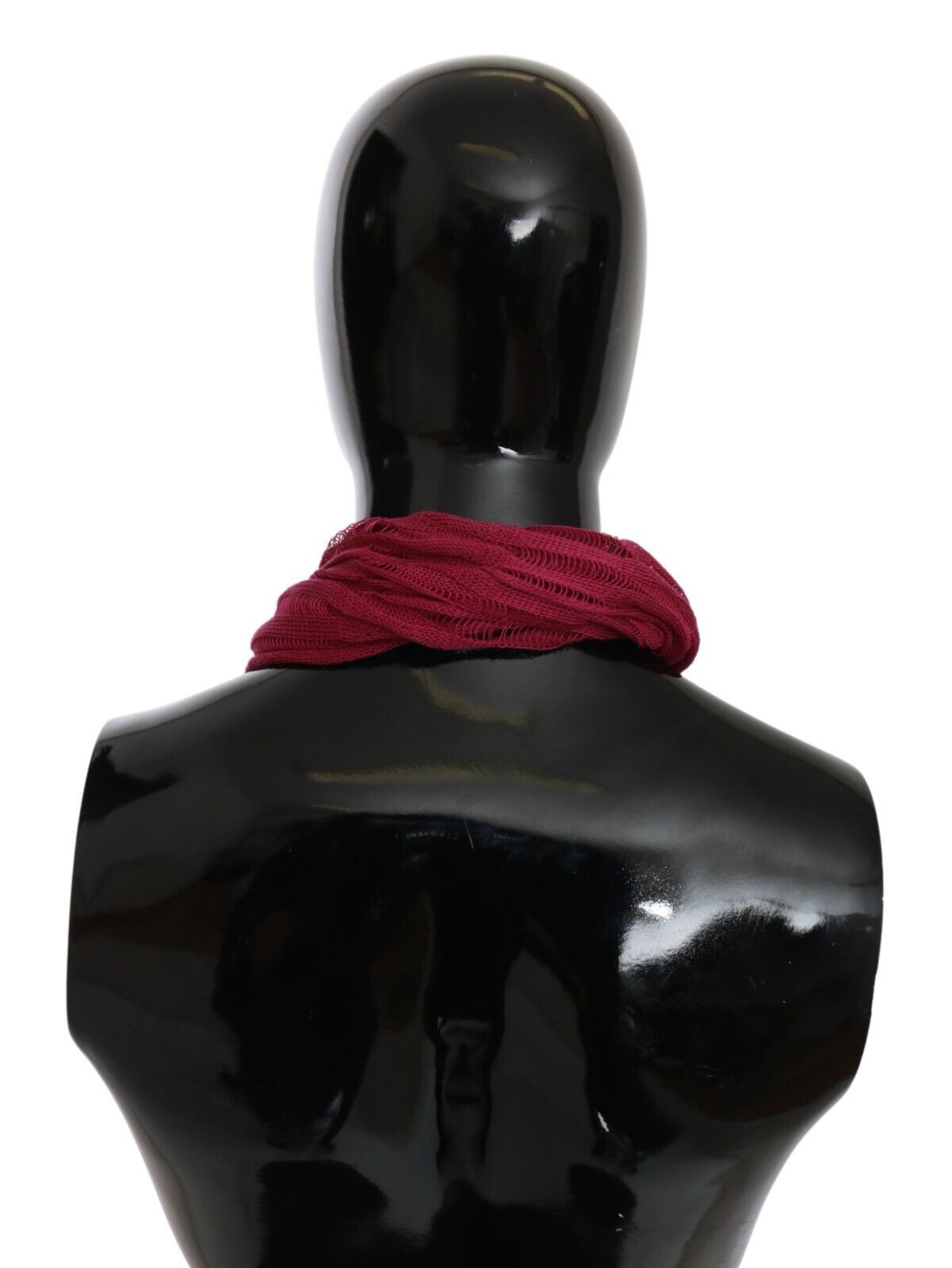 John Galliano Bordeaux Halstuch Schal Foulard Schal
