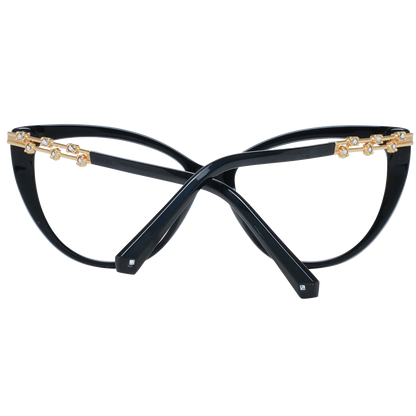 Swarovski Elegante schwarze Cat Eye Designerbrille